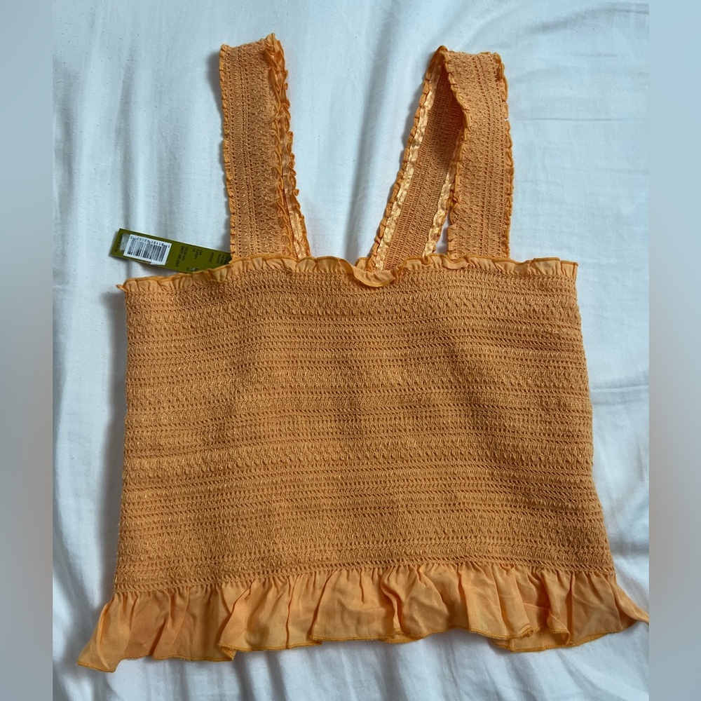 Cute orange tank